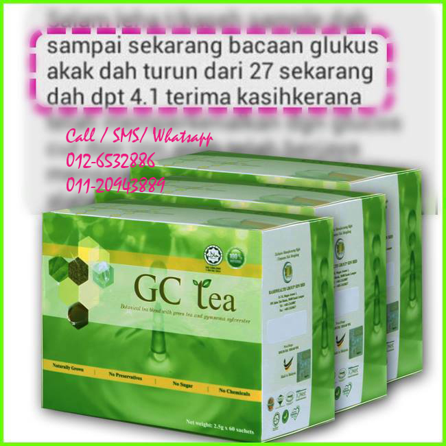 Glukos Cut Tea Penawar Kencing Manis No 1 Malaysia - sihat dan langsing
